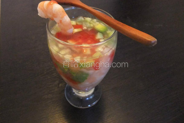 鲜虾鸡尾酒