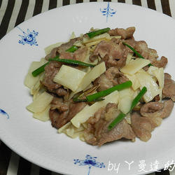 脆笋炒梅花肉的做法[图]
