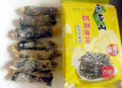 蜜汁海苔腐皮卷的做法图解4