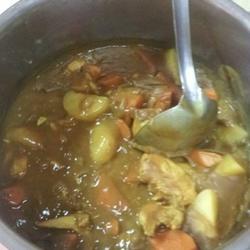 鸡肉咖哩饭的做法[图]