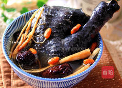 药膳乌骨鸡汤的做法图解6