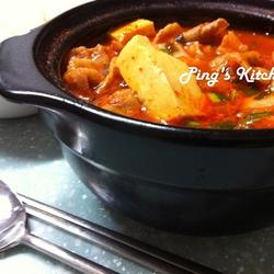 韩式猪肉泡菜辣汤的做法[图]