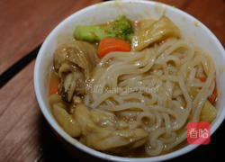 咖哩鸡腿拌面的做法图解8