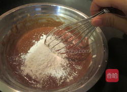 巧克力轻乳酪蛋糕的做法图解4