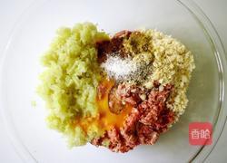 自制汉堡肉的做法图解4