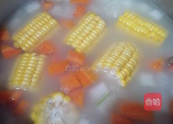 冬瓜玉米丸子汤的做法图解4