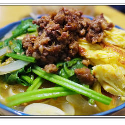 番茄菠菜汤面的做法[图]