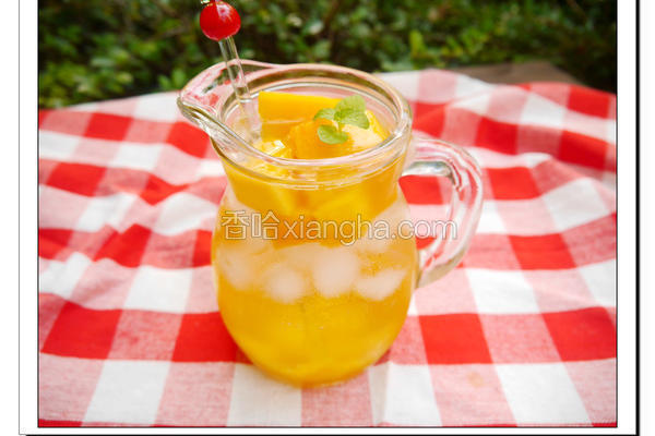 芒果气泡饮
