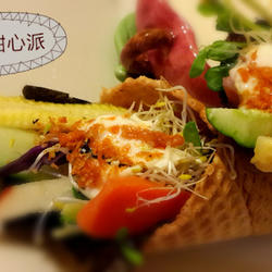 蔬果甜筒握寿司的做法[图]