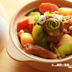 日式马铃薯炖牛肉的做法[图]