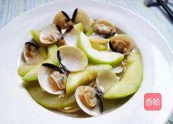 蛤蜊丝瓜的做法图解5