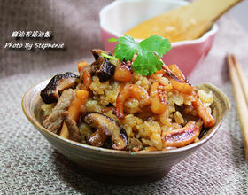 麻油香菇油饭[图]