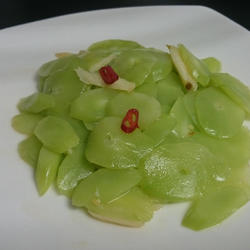 清炒菜心的做法[图]