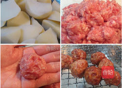 马铃薯小肉丸的做法图解1