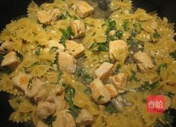 烤蔬菜鸡肉蝴蝶面的做法图解6