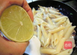 白汁鸡肉斜管面的做法图解13