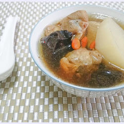 黑菜脯鸡汤的做法[图]