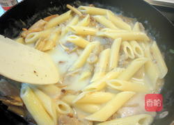 白汁鸡肉斜管面的做法图解12