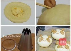 猫熊面包的做法图解3