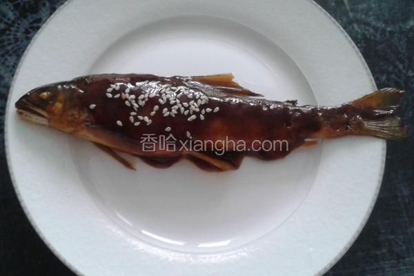 素蚝油烧香鱼
