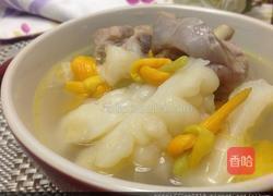 鸡腿金针苦瓜汤的做法图解5