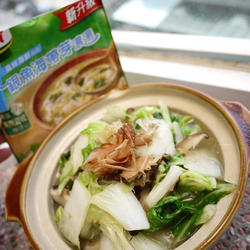 酱银鱼烩白菜的做法[图]