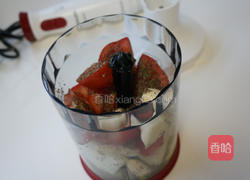 莎莎酱味煎虾排的做法图解3