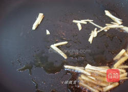 茴香炒肉丝的做法图解3