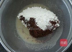 巧克力玛德莲蛋糕的做法图解2