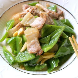 咸猪肉炒青椒的做法[图]