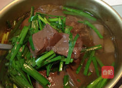 沙茶猪血韭菜汤的做法图解4