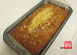 奶油核桃磅蛋糕的做法图解7
