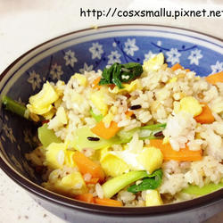 麻油蛋炒饭的做法[图]