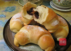 巧克力葡萄干面包的做法图解8