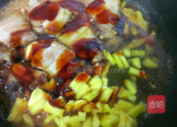 凤梨烧肉的做法图解2