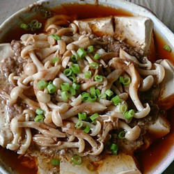 菇菇豆腐蒸肉的做法[图]