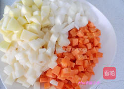 宝宝咖哩饭饭的做法图解1