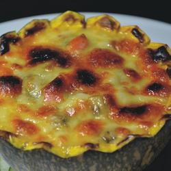 菇多多南瓜焗鲜菇的做法[图]