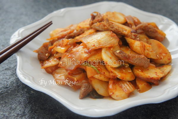 韩式泡菜炒年糕