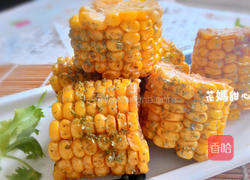 酱烧海苔玉米的做法图解4