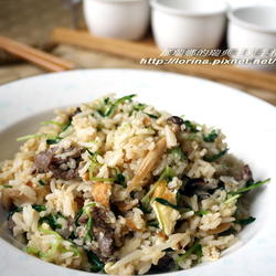 蚝油牛肉鲜蔬炒饭的做法[图]