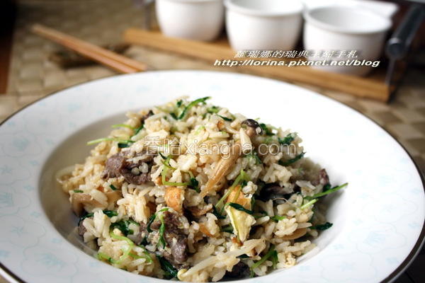 蚝油牛肉鲜蔬炒饭