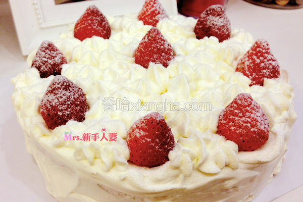 草莓甜心海绵蛋糕