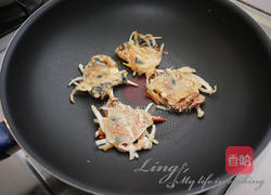 樱花虾海苔煎饼的做法图解5