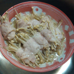 蒸金针菇肉串的做法[图]