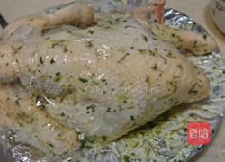 香草烤鸡的做法图解3
