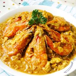 肉燥南洋咖哩虾的做法[图]