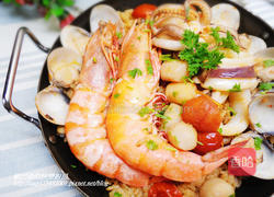 西班牙海鲜炖饭的做法图解8