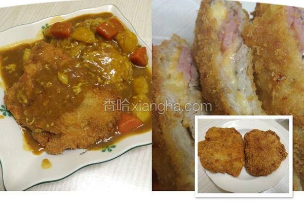蓝带猪排咖哩饭