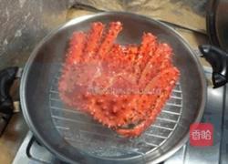 清蒸帝王蟹的做法图解3